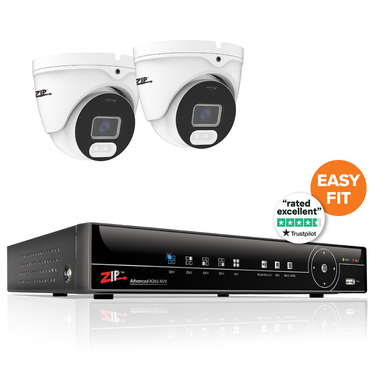 Easy-Fit IP CCTV 4 Channel 2TB Kits