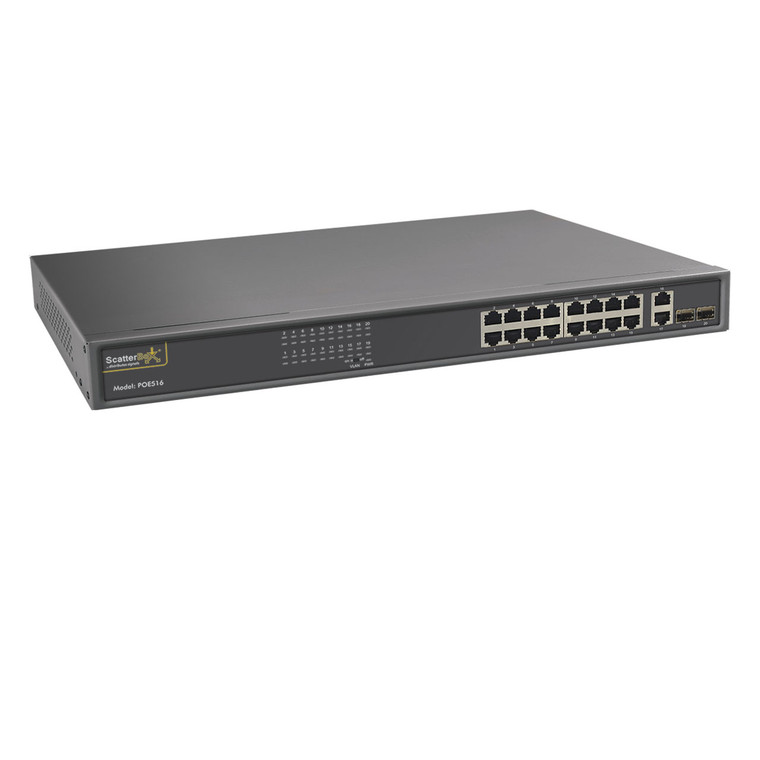 20 Port PoE Gigabit - PRO - Switch