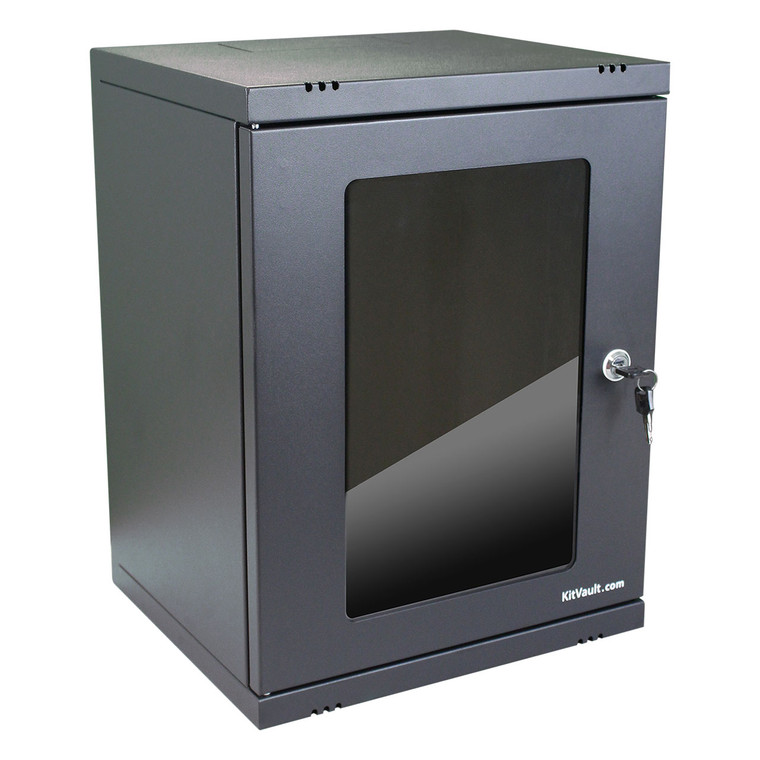 10" 9U Wall Mount Rack Cabinet