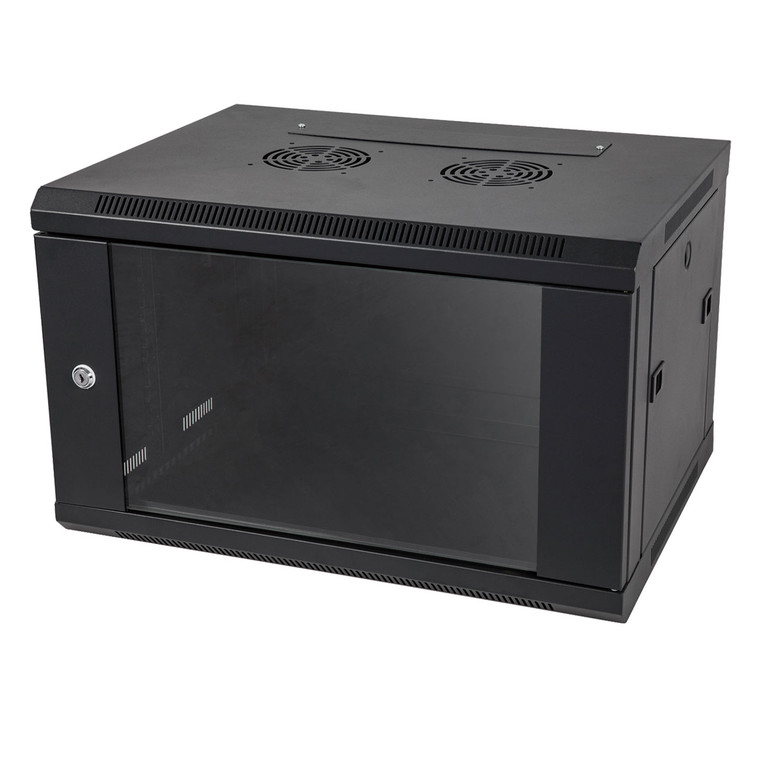 19" 6U Wall Mount Rack Cabinet