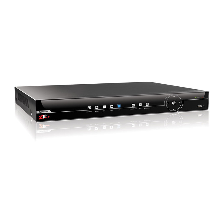 Open Box Zip Supa Mid Range 16channel 5MP DVRs